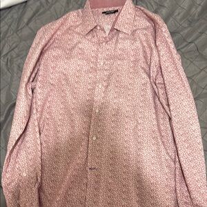 Men's Pink Patterned Shirt